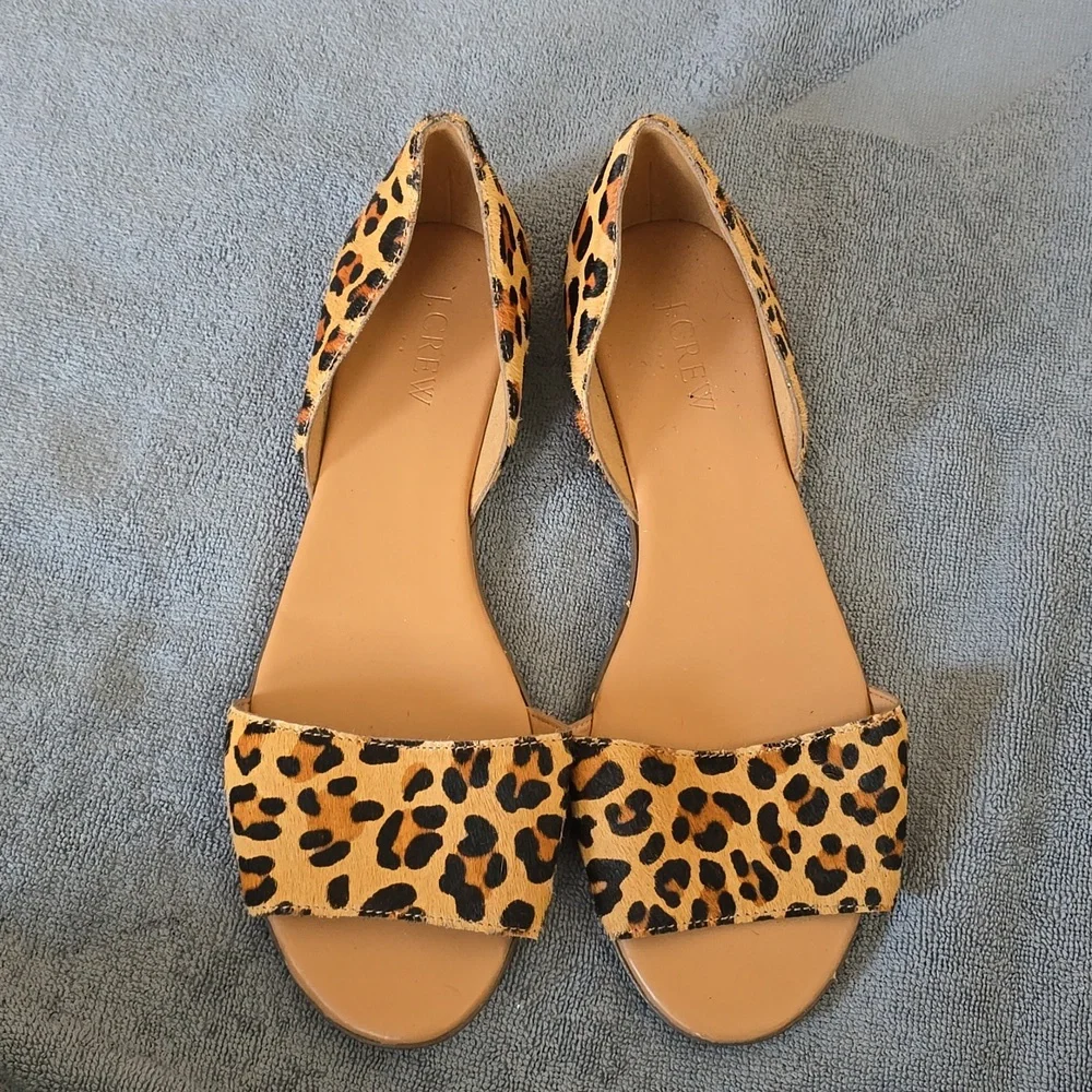Animal Print Flats - Picture 1 of 4